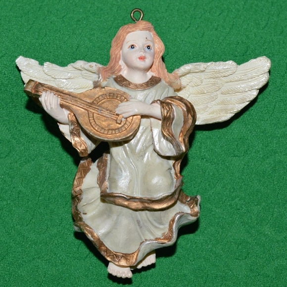 Two vintage Music Angels pendants Home decor Italy - Picture 5 of 8